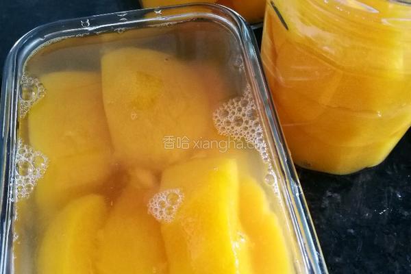 黄桃罐头的做法图解11