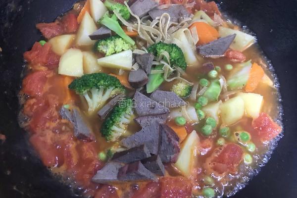 茄汁什锦蔬菜的做法图解6