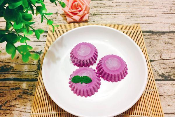 紫薯酸奶冻的做法图解6