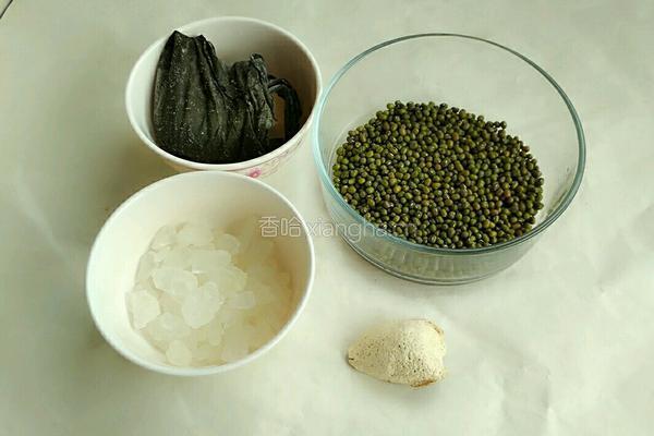 海带绿豆沙的做法图解1