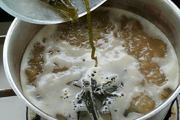 海带绿豆沙的做法图解7
