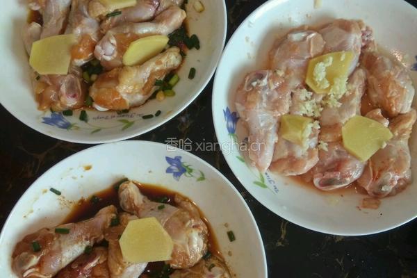 蒜香烤鸡腿的做法图解2