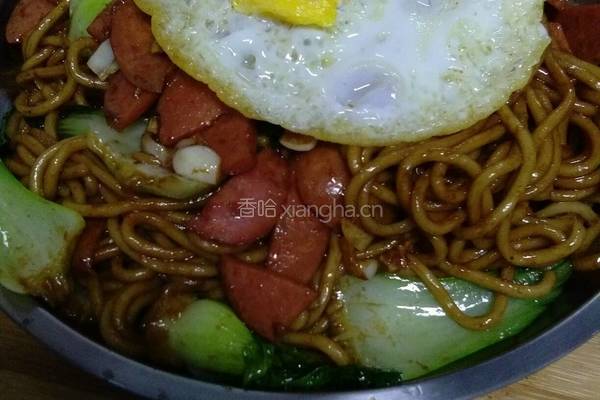酱油炒面的做法图解9