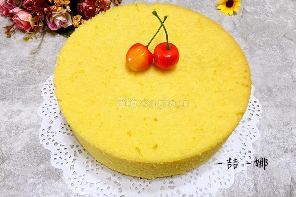 南瓜戚风蛋糕