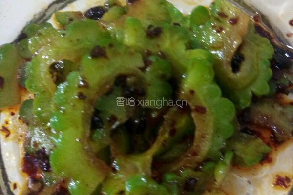 凉拌苦瓜（酱苦瓜片）的做法图解8