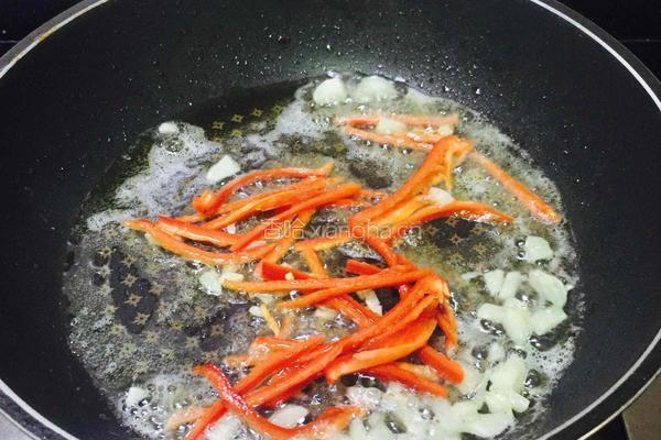 蒜蓉葱花炒海瓜子肉的做法图解4
