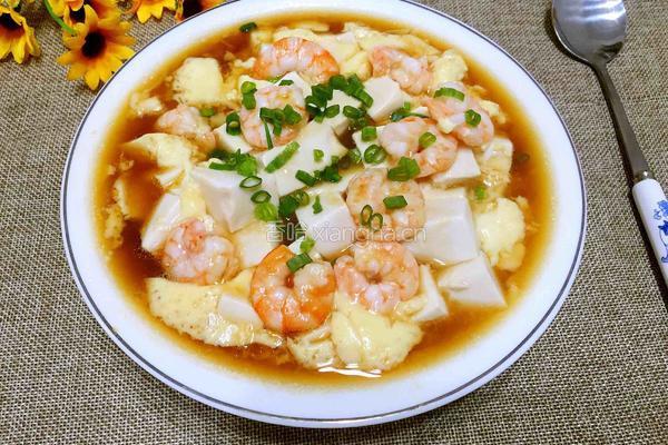 虾仁豆腐蒸蛋的做法图解10