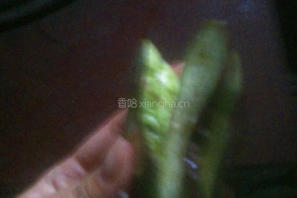 酿茄子辣椒的做法图解1