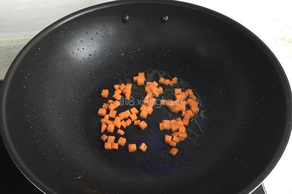 彩色炒饭的做法图解3