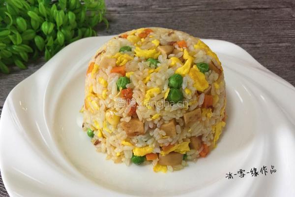 彩色炒饭的做法图解7