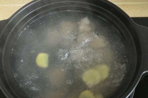 红菇排骨汤的做法图解6