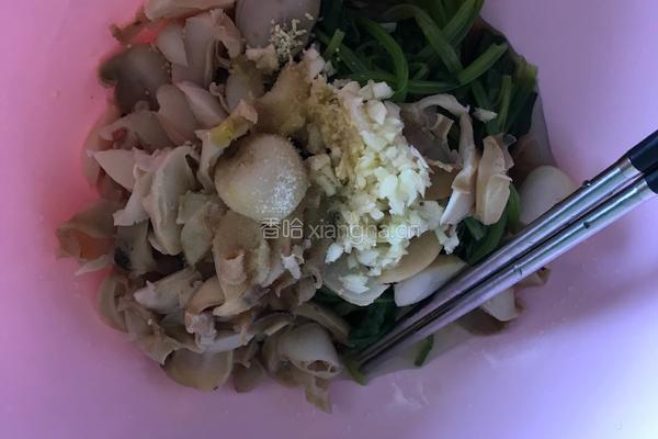 海螺拌菠菜的做法图解6