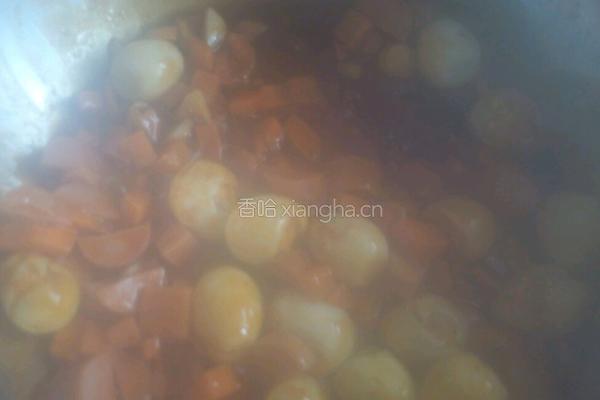 酱汁鹌鹑蛋的做法图解7