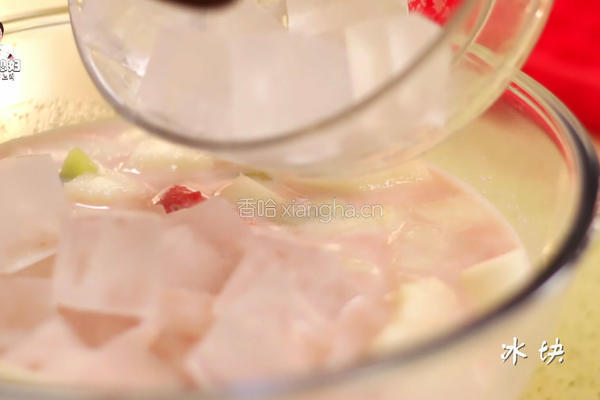 西瓜牛奶冰露的做法图解12
