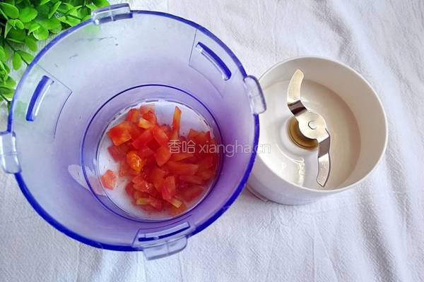 番茄玉米糊的做法图解5
