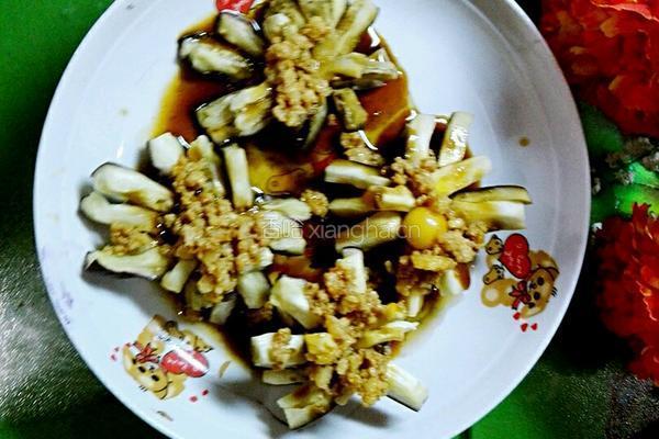菊花茄子的做法图解9