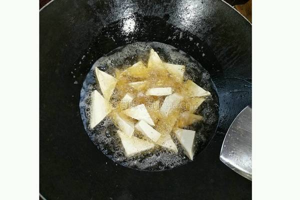 葱香豆腐的做法图解3