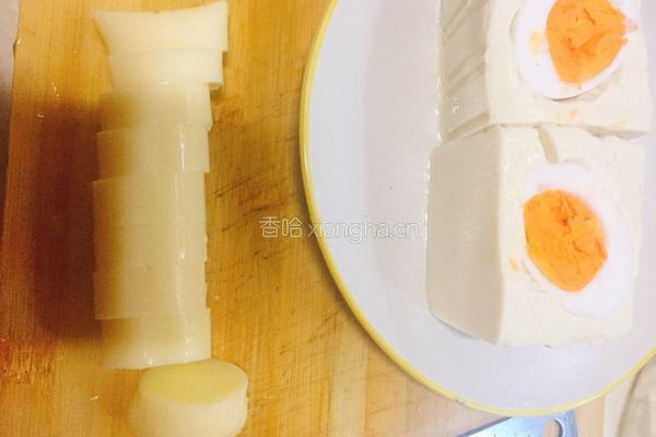 鸭蛋蒸豆腐的做法图解5