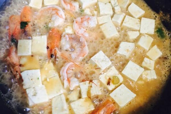 虾仁豆腐汤的做法图解8