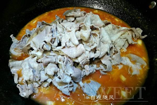 酸汤肥牛的做法图解9