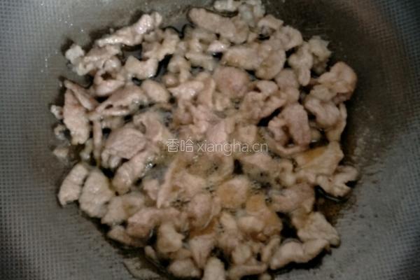 芹菜炒肉丝的做法图解6
