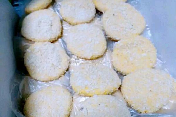 豆沙馅南瓜饼