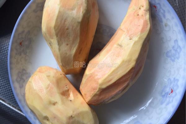 拔丝红薯的做法图解2