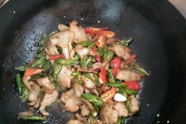 家常小炒肉的做法图解7