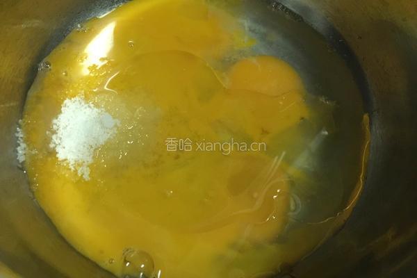 蓝莓爆浆戚风蛋糕的做法图解5