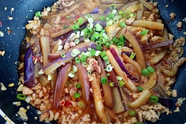 肉末茄子的做法图解14