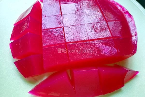 火龙果水晶冰粉的做法图解10