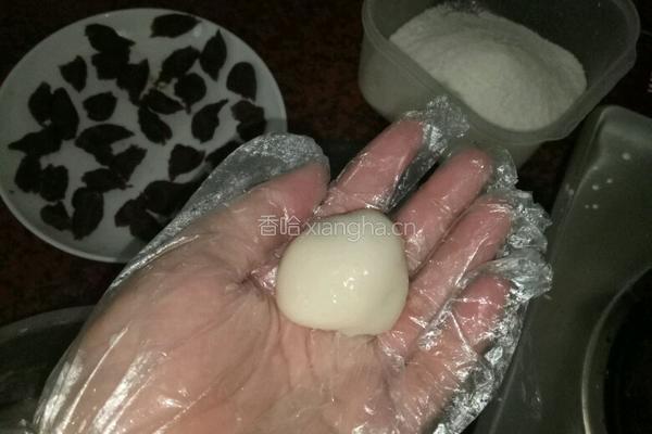 (汤圆法)糯米糍的做法图解12