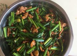 鸡胸肉炒韭菜苔
