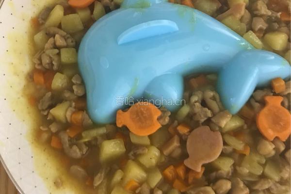 宝宝咖喱饭的做法图解3
