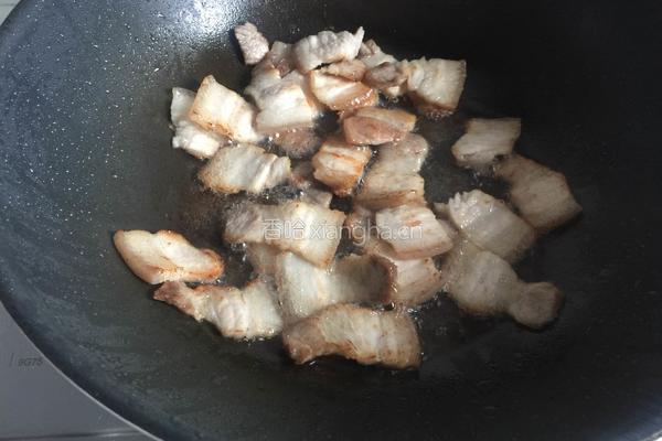 香菇酱炒回锅肉的做法图解7