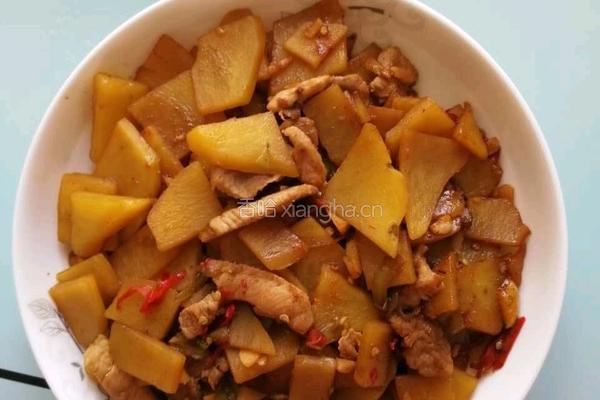 土豆肉片的做法图解11
