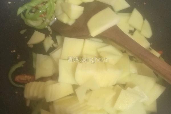 土豆肉片的做法图解7