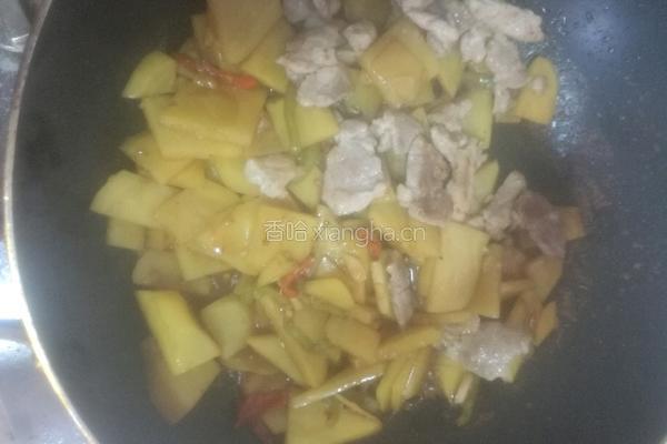 土豆肉片的做法图解10