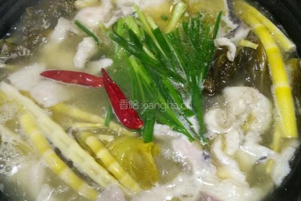 酸菜鱼的做法图解6