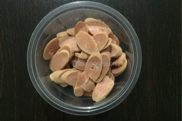 火腿炒饭的做法图解3