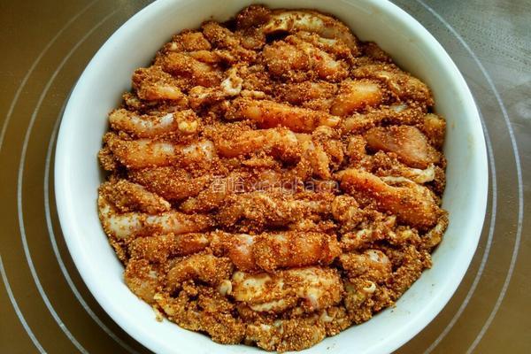 粉蒸鸡腿的做法图解10