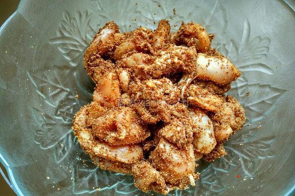 粉蒸鸡腿的做法图解9