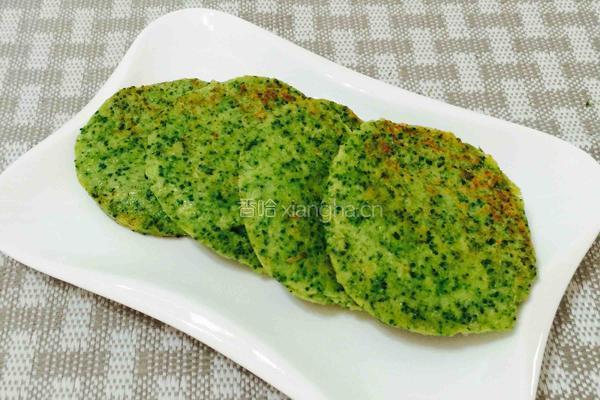西兰花鸡蛋饼的做法图解11