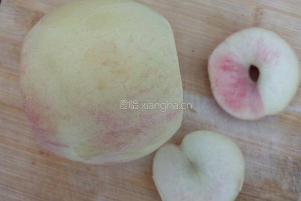 桃的 4 种吃法的做法图解1