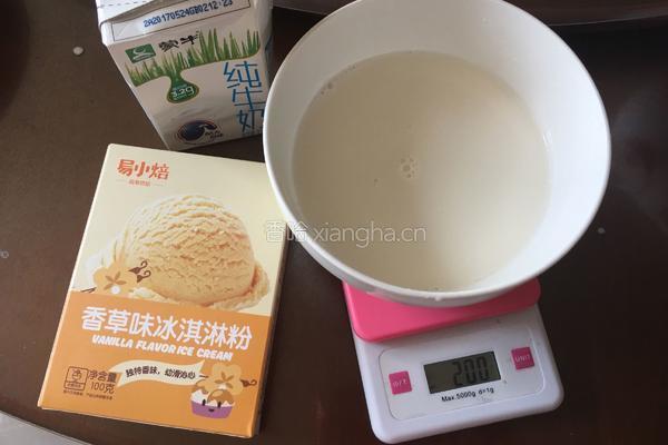 香草 巧克力冰激凌的做法图解1