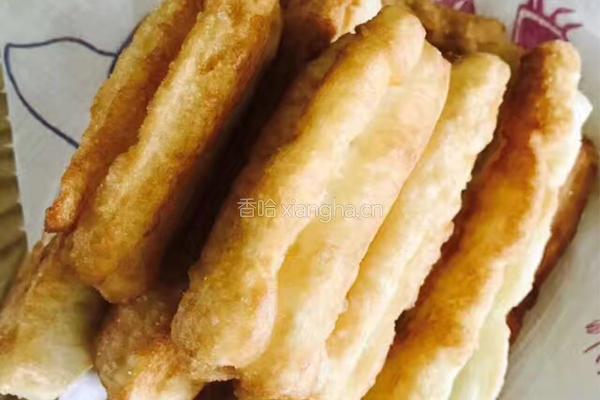 自制无铅油条的做法图解7