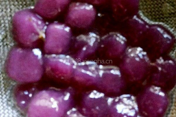 紫薯芋圆西米露的做法图解6