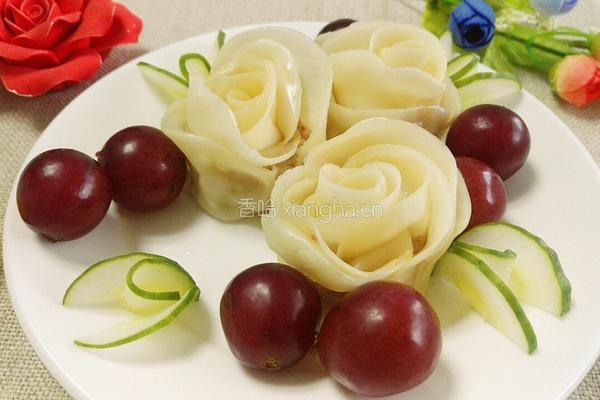 玫瑰花饺子的做法图解11