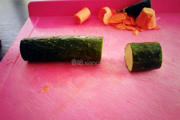 胡萝卜花的做法图解2