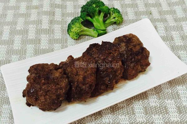 沙嗲牛肉饼的做法图解14